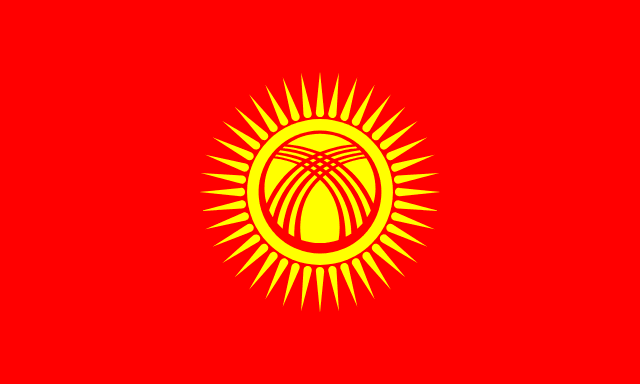 Flag of Kyrgyzstan